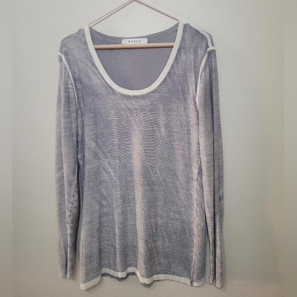 Kokun Bamboo Cashmere blend top